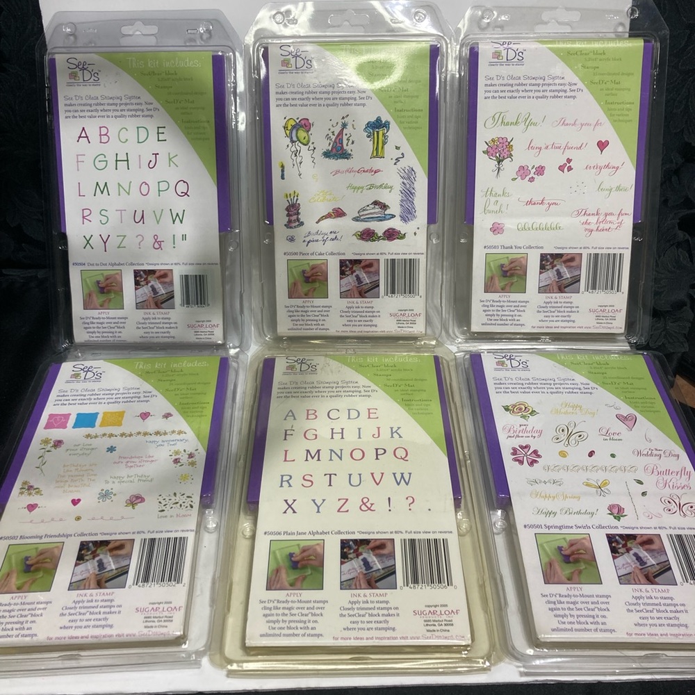 See-D’s Clear Stamping System